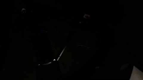 Photography studio strobe light on ceiling rail track. Stock-Footage 156510025