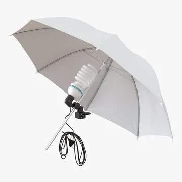 Photography Studio Umbrella 3D Model