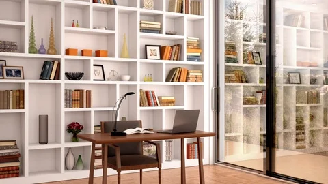 Photography Studio Virtual Set Stock Footage 119326605