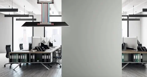 Photography Studio Virtual Set Stock Footage 119327255