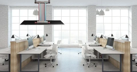 Photography Studio Virtual Set Stock Footage 119327258