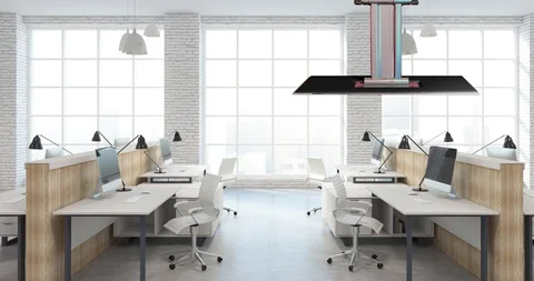 Photography Studio Virtual Set Stock Footage 119327270