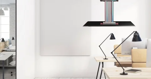 Photography Studio Virtual Set Stock Footage 119327292