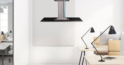 Photography Studio Virtual Set Stock Footage 119327320