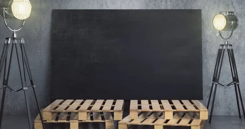 Photography Studio Virtual Set Stock Footage 119327420