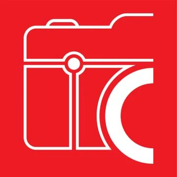 Photography theme logotype Stock-Illustration