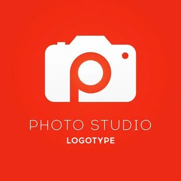 Photography vector logo design template Stock Illustration