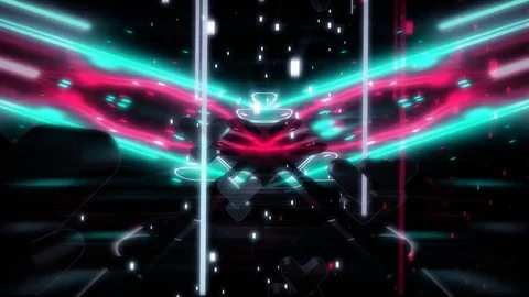 Photon Rain Looping Animation Stock Footage 73646004