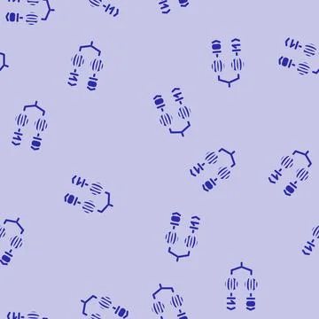 Photonic qubit quantum computer glyph vector seamless pattern イラスト素材