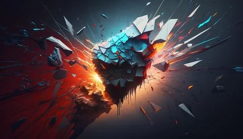 Photorealistic 4k abstract background Generated AI Stock Illustration