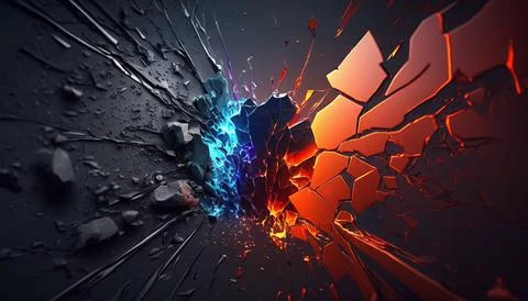 Photorealistic 4k abstract background Generated AI Stock Illustration