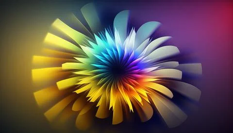 Photorealistic 4k abstract background Generated AI Stock Illustration