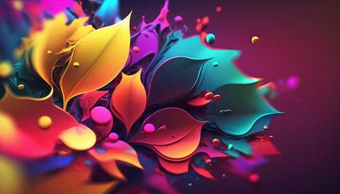 Photorealistic 4k abstract background Generated AI 스톡 일러스트