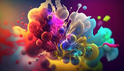 Photorealistic 4k abstract background Generated AI 스톡 일러스트