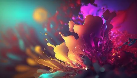 Photorealistic 4k abstract background Generated AI Stock Illustration
