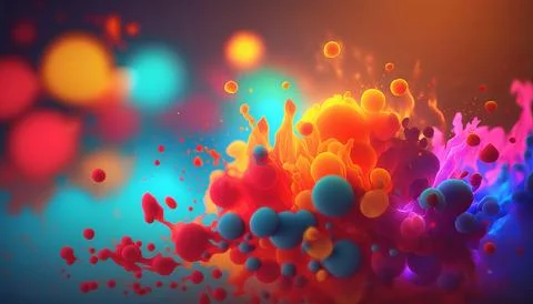 Photorealistic 4k abstract background Generated AI Stock Illustration