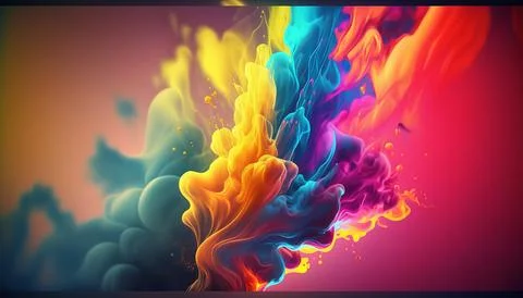 Photorealistic 4k abstract background Generated AI Stock Illustration