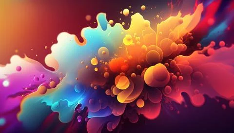 Photorealistic 4k abstract background Generated AI Stock Illustration