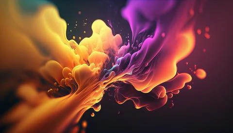Photorealistic 4k abstract background Generated AI Stock Illustration