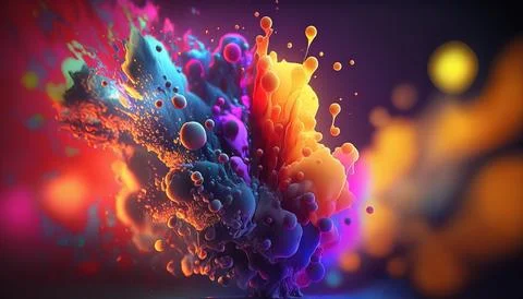 Photorealistic 4k abstract background Generated AI Stock Illustration