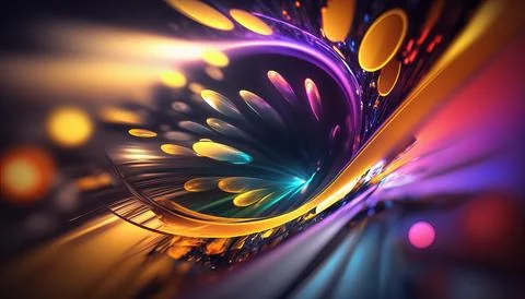 Photorealistic 4k abstract background Generated AI Stock Illustration