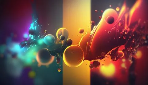 Photorealistic 4k abstract background Generated AI Stock Illustration