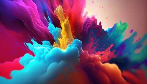 Photorealistic 4k abstract background Generated AI Illustrazione stock