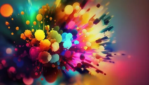 Photorealistic 4k abstract background Generated AI Stock Illustration