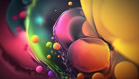 Photorealistic 4k abstract background Generated AI Illustrazione stock