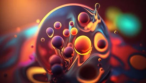 Photorealistic 4k abstract background Generated AI Stock Illustration