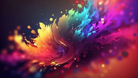 Photorealistic 4k abstract background Generated AI Stock Illustration