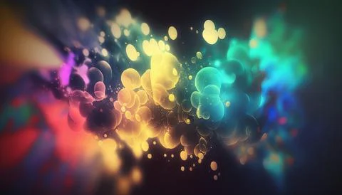 Photorealistic 4k abstract background Generated AI Stock Illustration