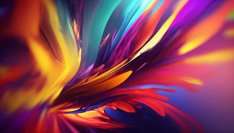 Photorealistic 4k abstract background Generated AI Stock Illustration