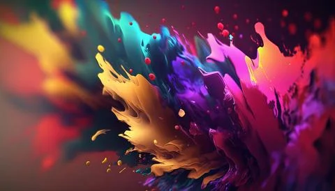 Photorealistic 4k abstract background Generated AI Stock Illustration