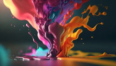Photorealistic 4k abstract background Generated AI Illustrazione stock