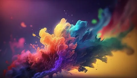 Photorealistic 4k abstract background Generated AI Stock Illustration