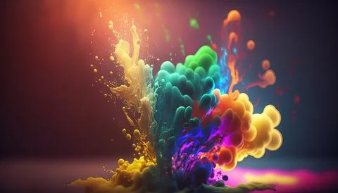 Photorealistic 4k abstract background Generated AI Stock Illustration