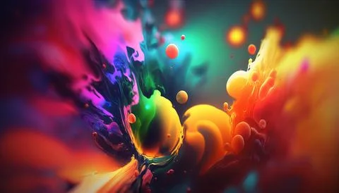 Photorealistic 4k abstract background Generated AI Stock Illustration