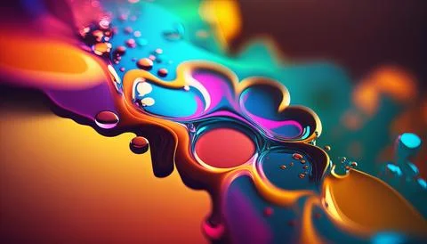 Photorealistic 4k abstract background Generated AI Stock Illustration