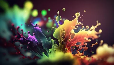 Photorealistic 4k abstract background Generated AI Stock Illustration