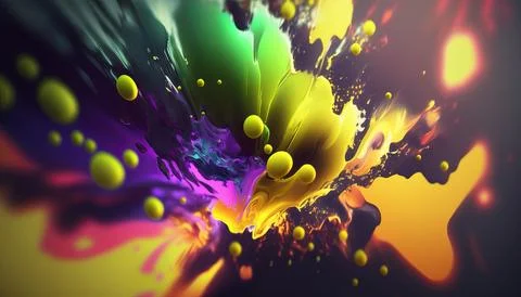 Photorealistic 4k abstract background Generated AI Stock Illustration