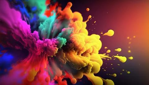 Photorealistic 4k abstract background Generated AI Stock Illustration