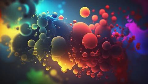 Photorealistic 4k abstract background Generated AI Stock Illustration