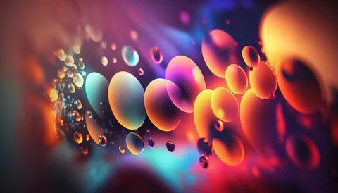 Photorealistic 4k abstract background Generated AI Stock Illustration