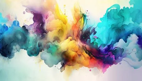 Photorealistic 4k abstract background Generated AI Stock Illustration