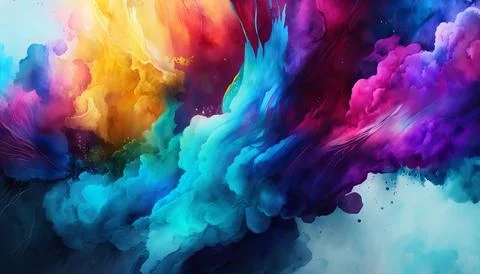Photorealistic 4k abstract background Generated AI Stock Illustration