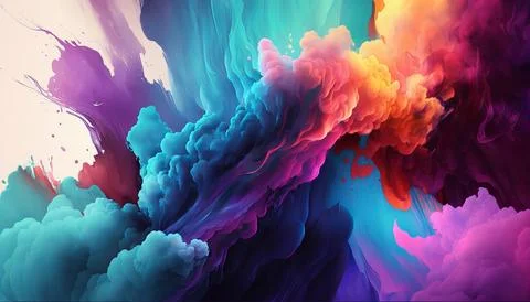Photorealistic 4k abstract background Generated AI Stock Illustration
