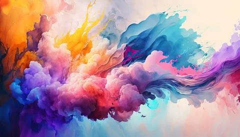 Photorealistic 4k abstract background Generated AI Stock Illustration