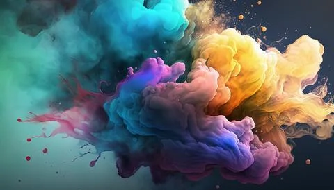 Photorealistic 4k abstract background Generated AI Stock Illustration