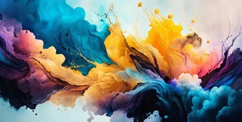 Photorealistic 4k abstract background Generated AI Stock Illustration